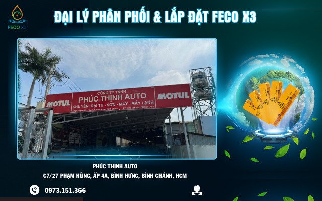 PHÚC THỊNH AUTO – Đại lý phân phối & lắp đặt FECO X3