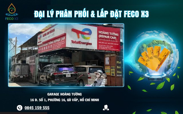 ĐẠI LÝ PHÂN PHỐI & LẮP ĐẶT FECO X3 – GARAGE HOÀNG TƯỜNG, GÒ VẤP