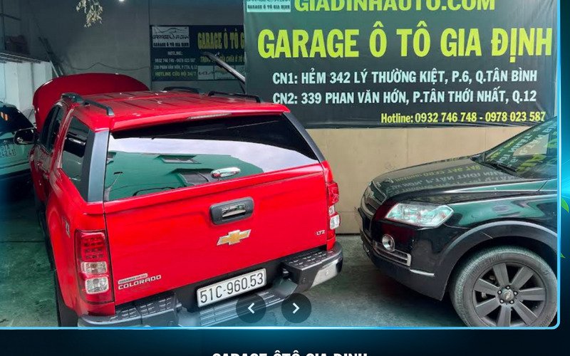GARA Ô TÔ GIA ĐỊNH