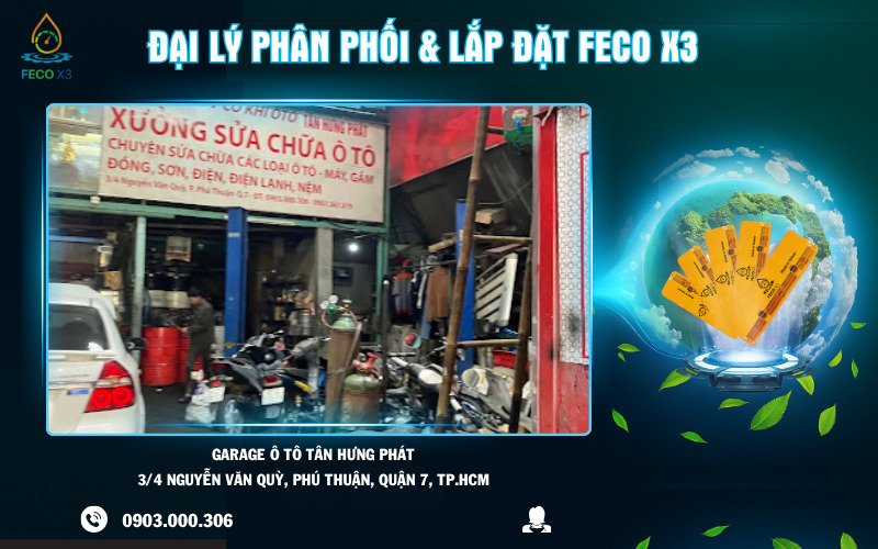Garage ô tô Tân Hưng Phát